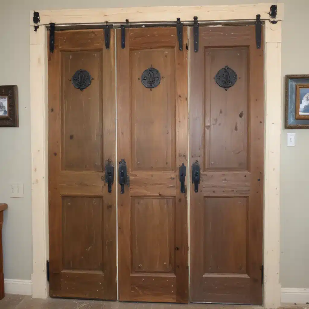 Add Character with Repurposed Tack Room Doors