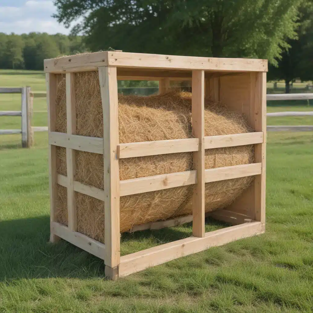 Add Personality with Custom-Built Hay Feeders