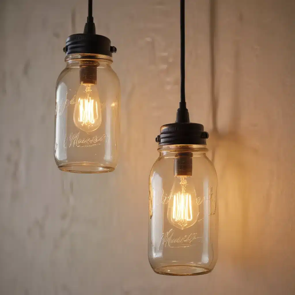 Create Ambiance with Mason Jar Pendant Lights