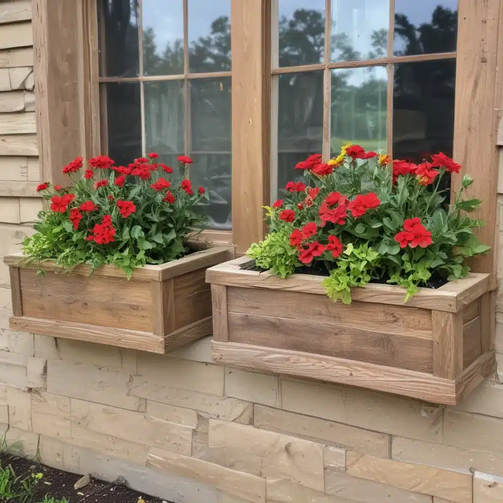 Create Custom Barn Wood Window Boxes