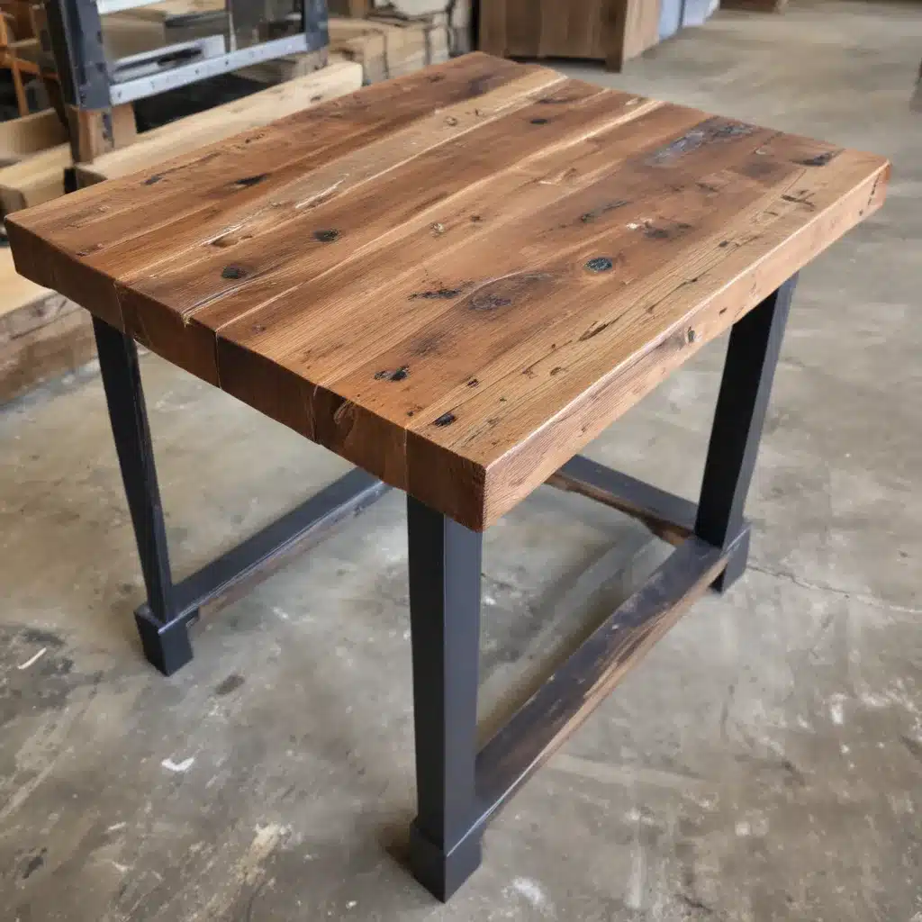 Create Unique Tables from Reclaimed Barn Beams