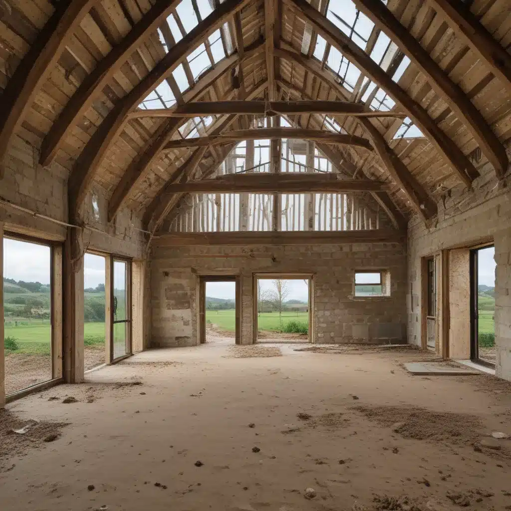 Derelict Barns Converted to Eco-Friendly Homes