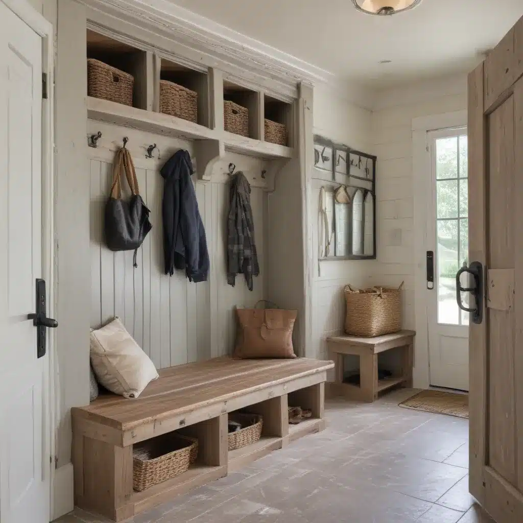 Design Your Dream Mudroom with Reclaimed Materials