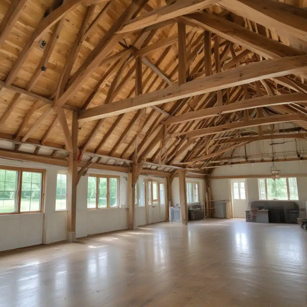 Designing An Open Floor Plan Within The Original Barn Frame