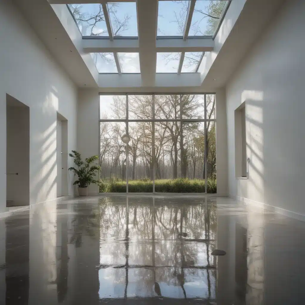 Flooded with Natural Light from Sky to Floor
