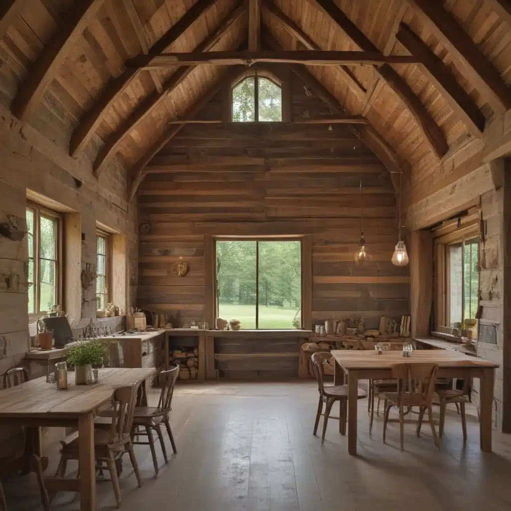Functional Spaces Carved From Forgotten Barns