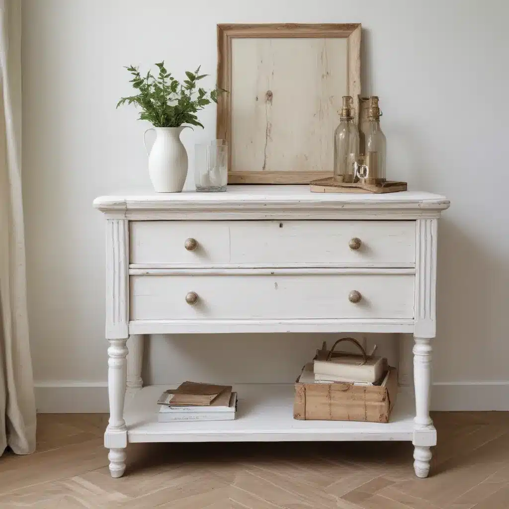 Giving Wood Furnishings a Whitewashed Look