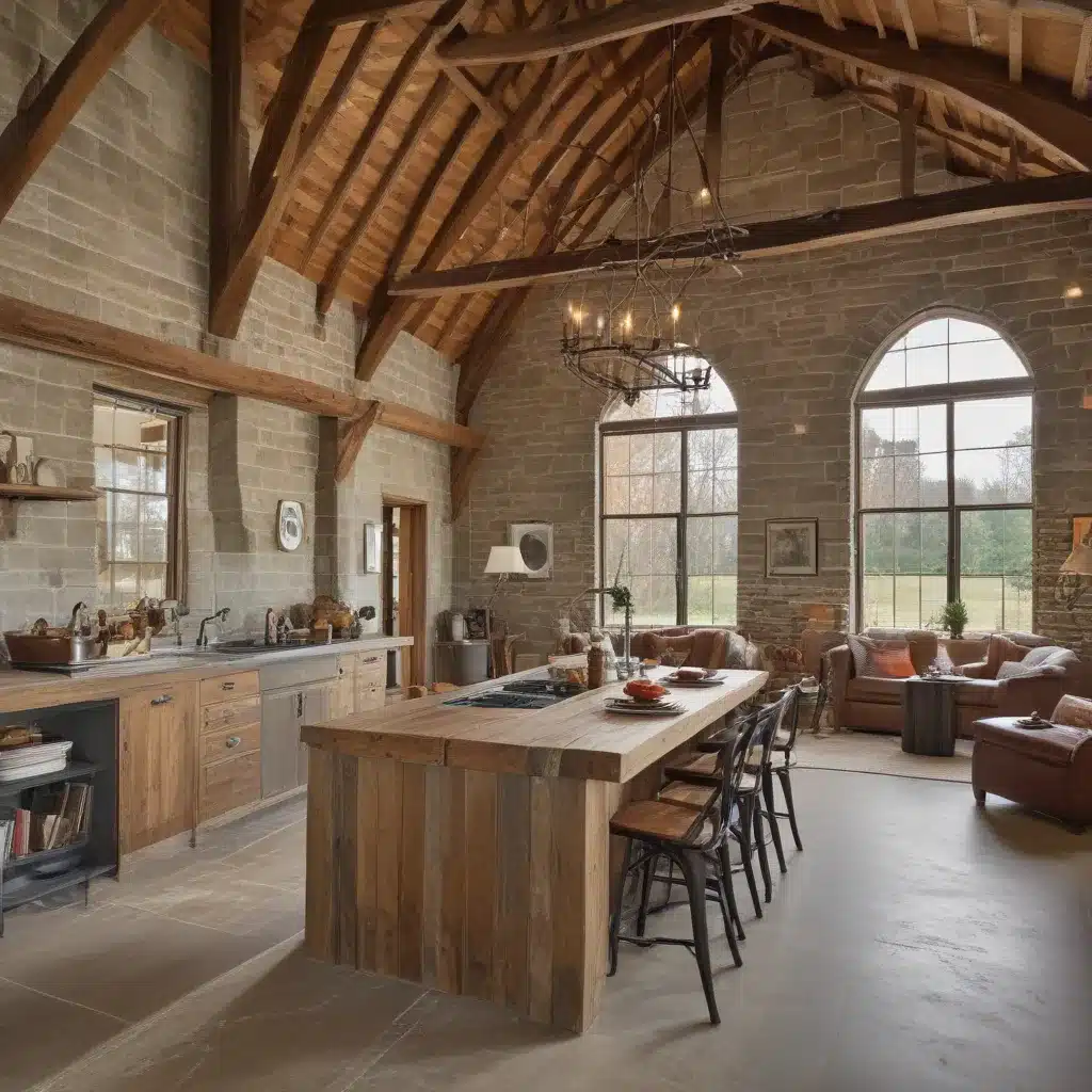 Historic Barn Conversions With Rustic Modern Style
