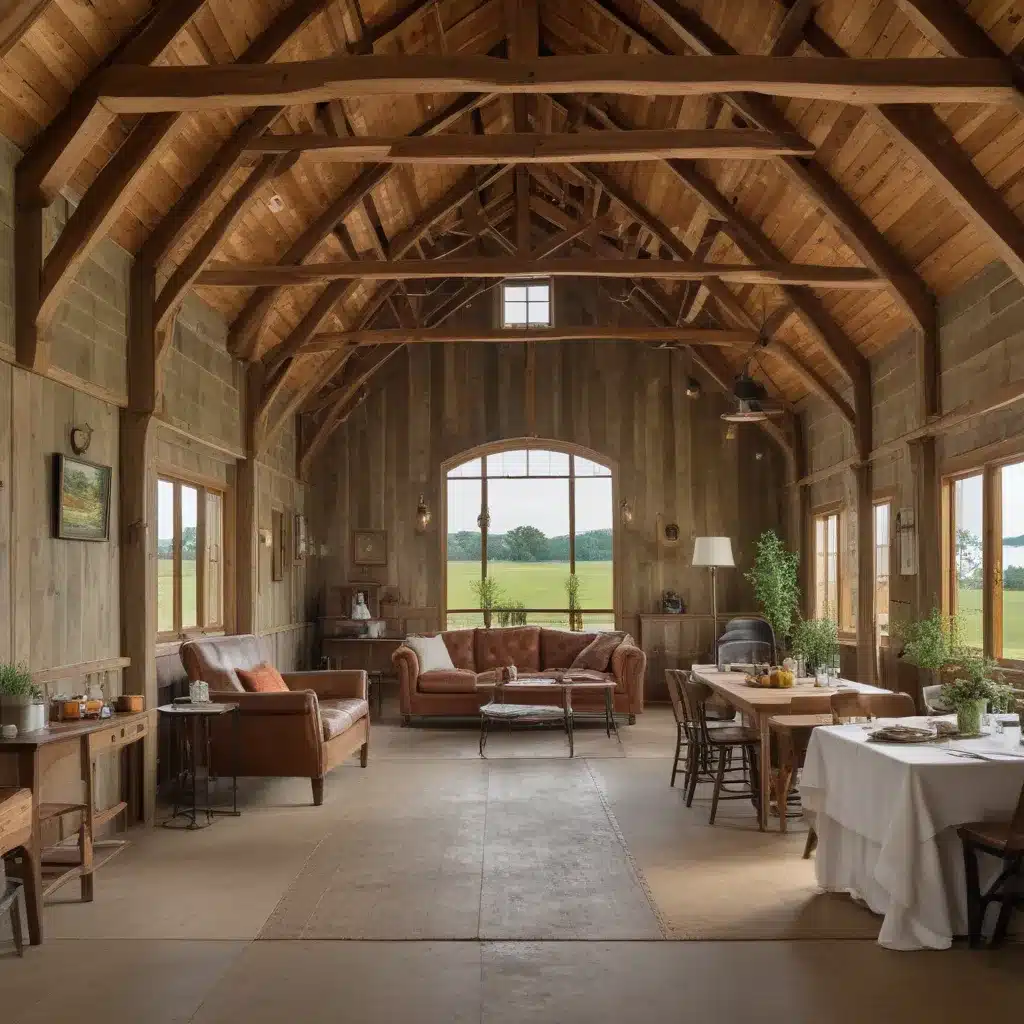 Historic Barns Reborn as Tranquil Green Getaways