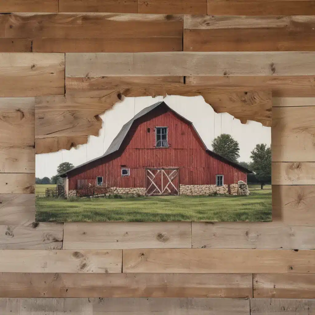Incorporating Images of Past Barns into Wall Art