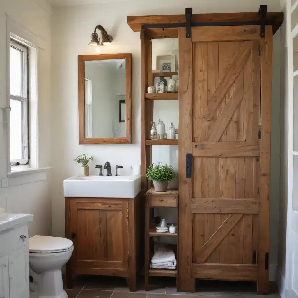 Incorporating Salvaged Stalls into Unique Bathroom Designs