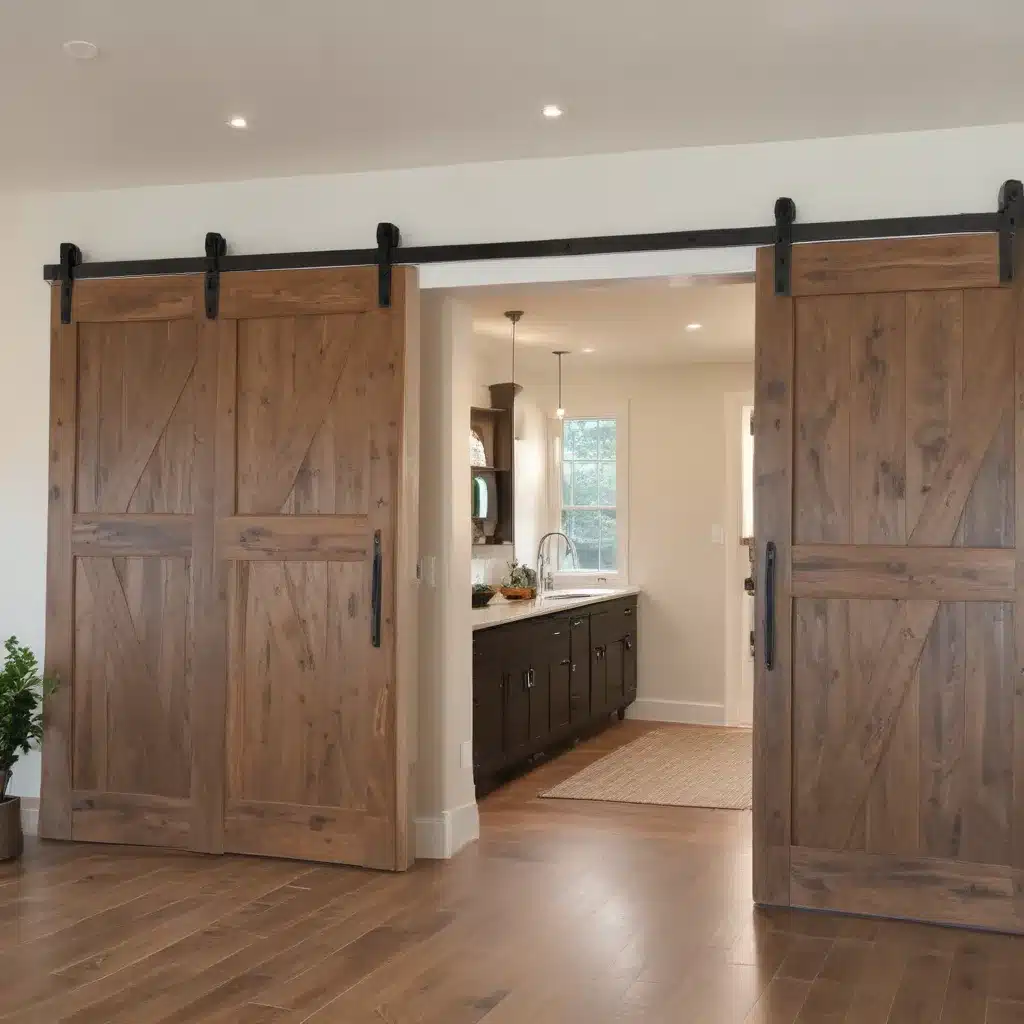 Incorporating Sliding Barn Doors to Define Open Spaces