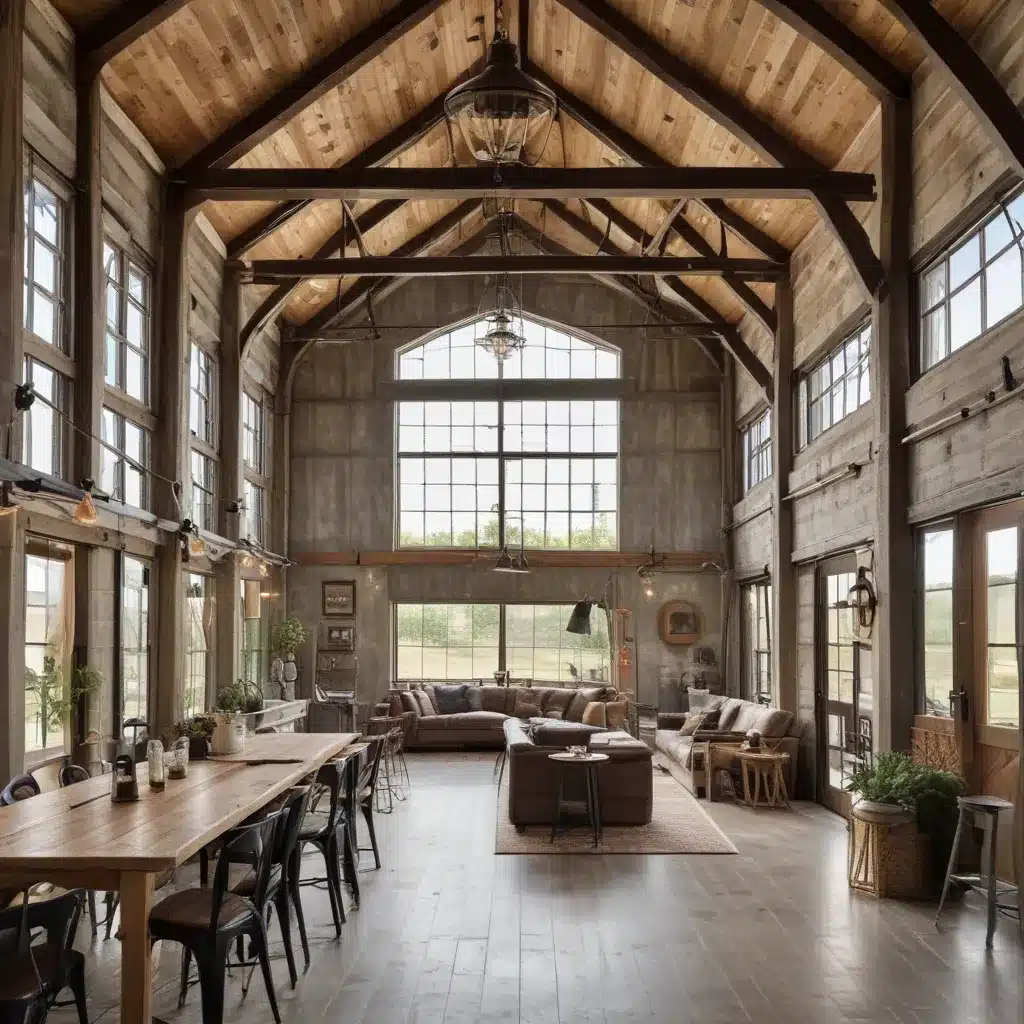 Infusing Industrial Touches Into A Rustic Barn Home Renovation