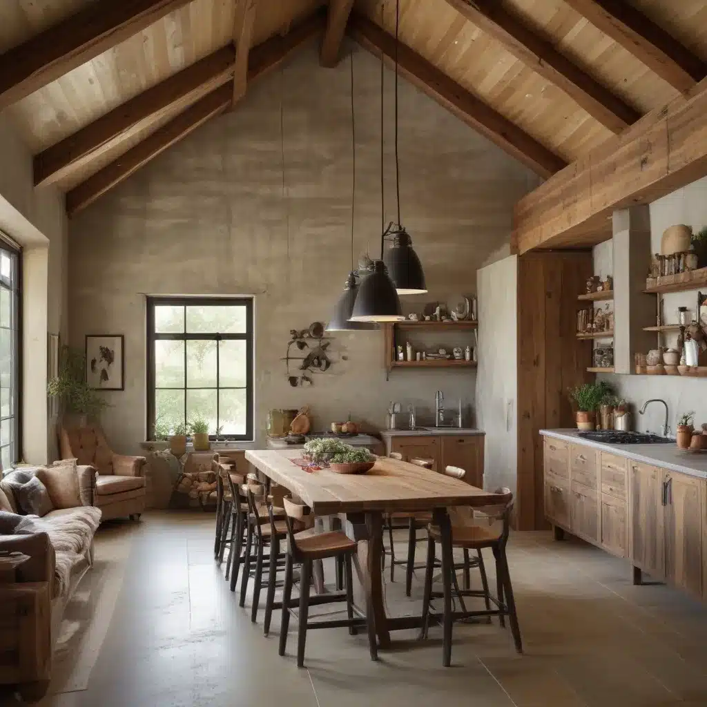Infusing Rustic Spaces with Modern Efficiency