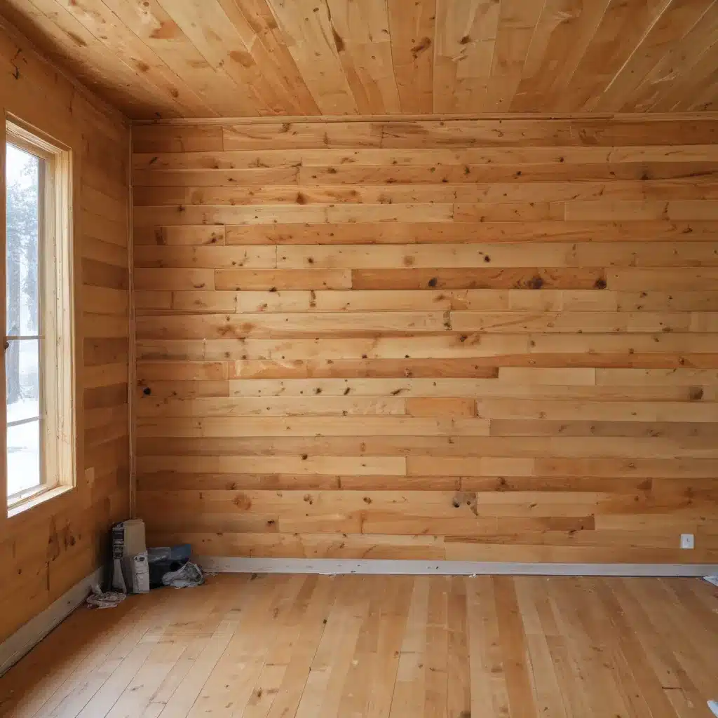 Installing Wood Paneling for a Cabin-Like Feel