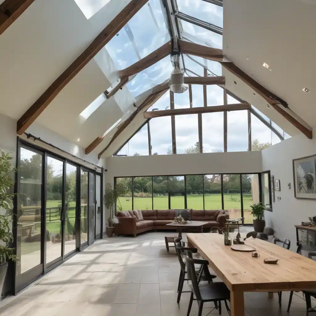 Integrating Large Windows And Skylights During A Barn Conversion