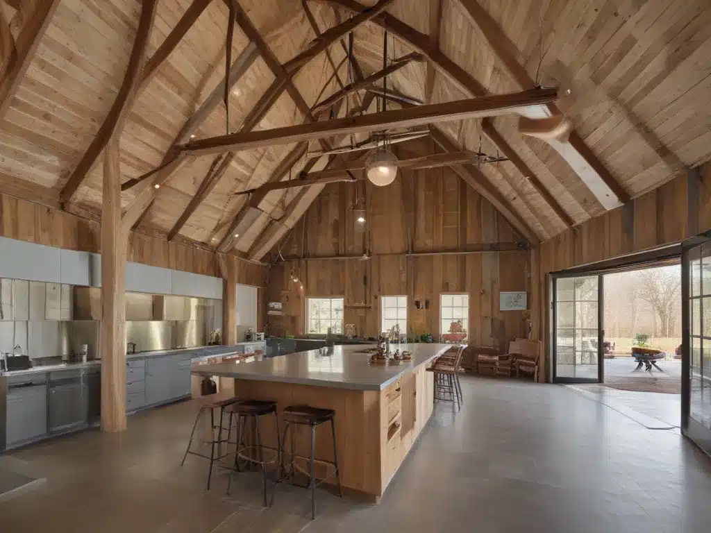 Integrating Modern Conveniences in a Historic Barn