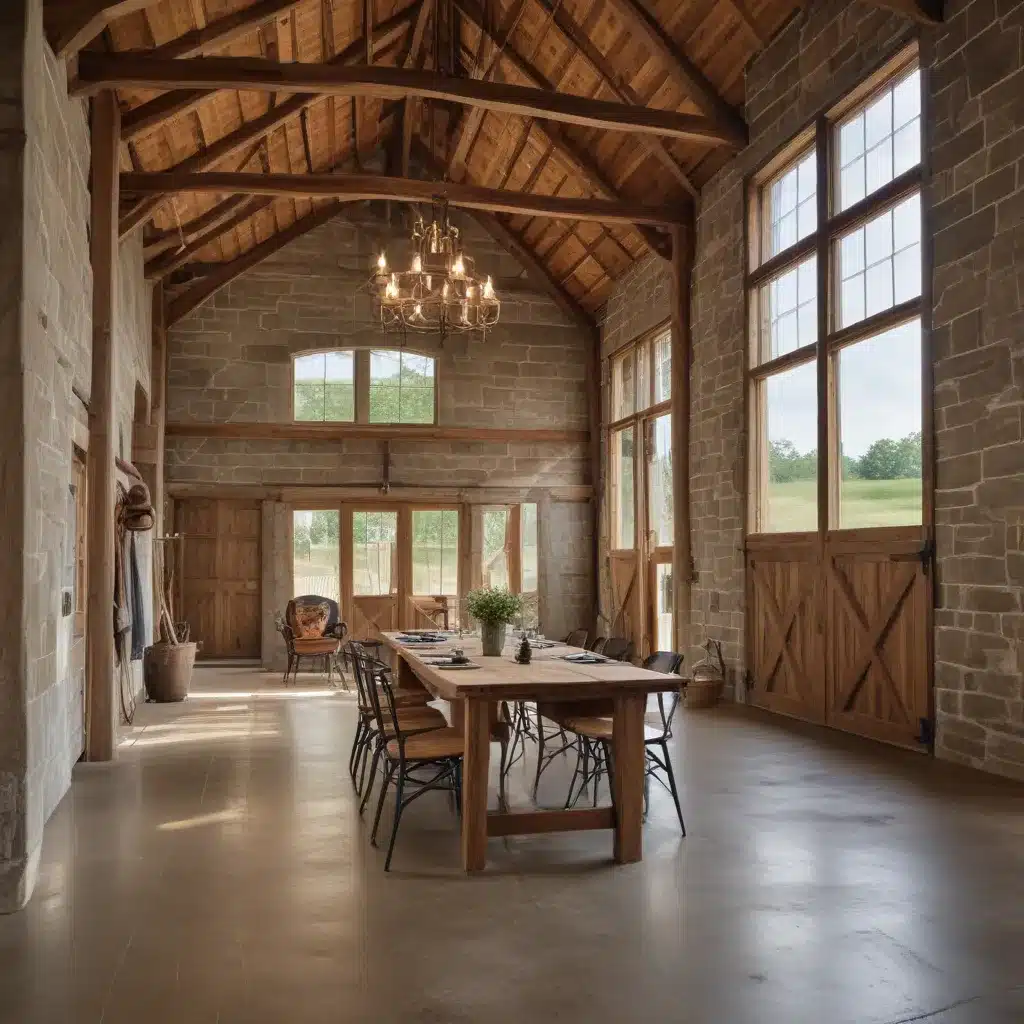 Making Modern Conveniences Blend Seamlessly Into Historic Barns
