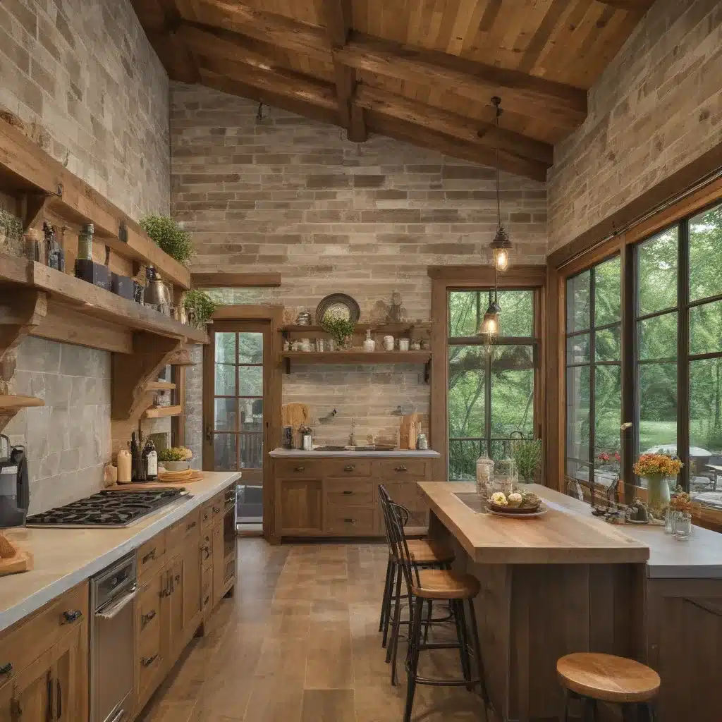 Merging Rustic Charm With Contemporary Convenience