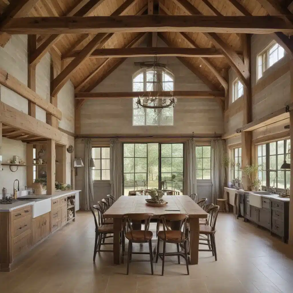 Merging Rustic and Refined in Barn Renovations