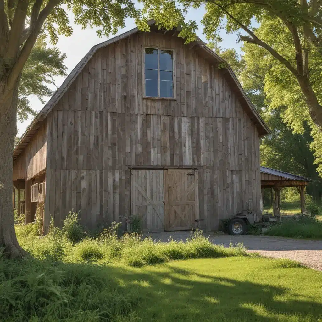 Out with the Old Barn, In with Sustainable Living Out with the Old Barn, In with Sustainable Living