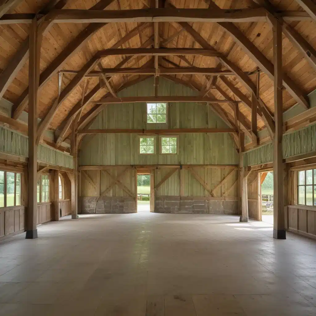 Outdated Barns Made New with Green Design