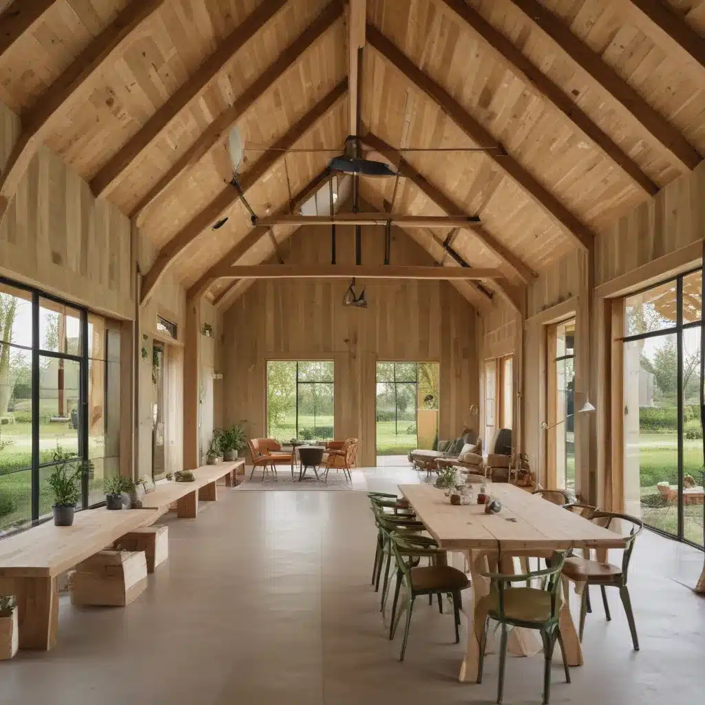 Pastoral Barns Reimagined as Green Residences