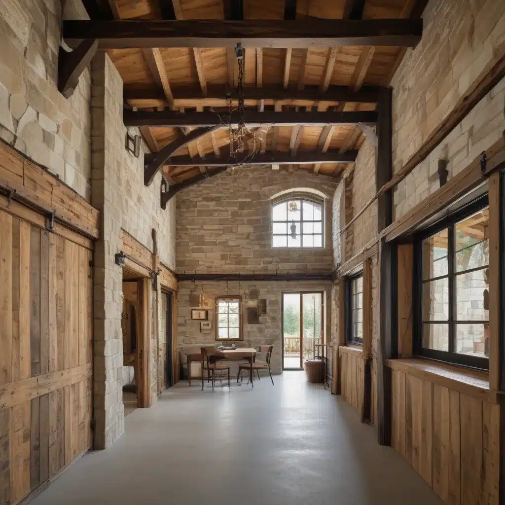 Reimagined Rustic Buildings Blend Old and New