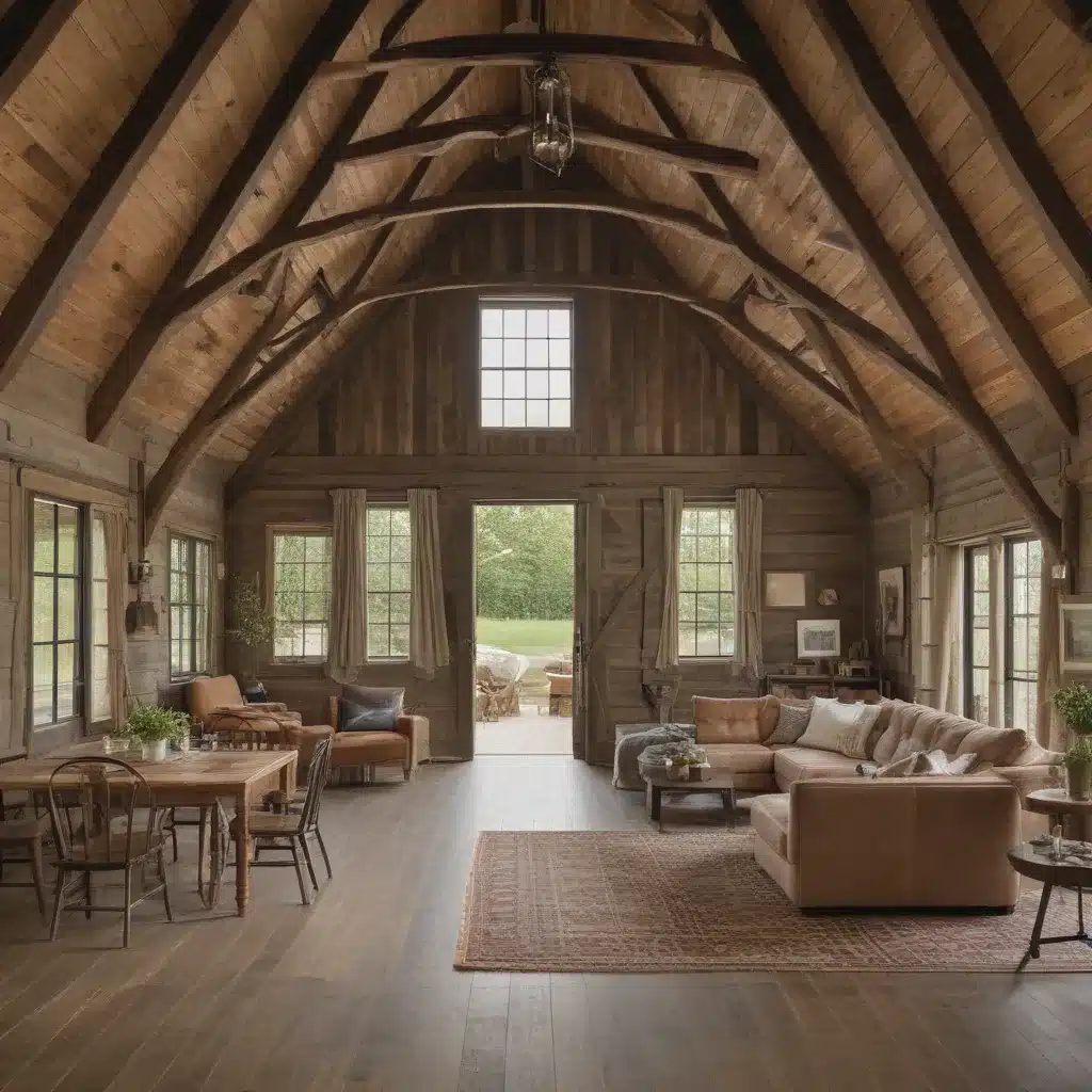 Reimagining Rustic Barns As Refined Retreats