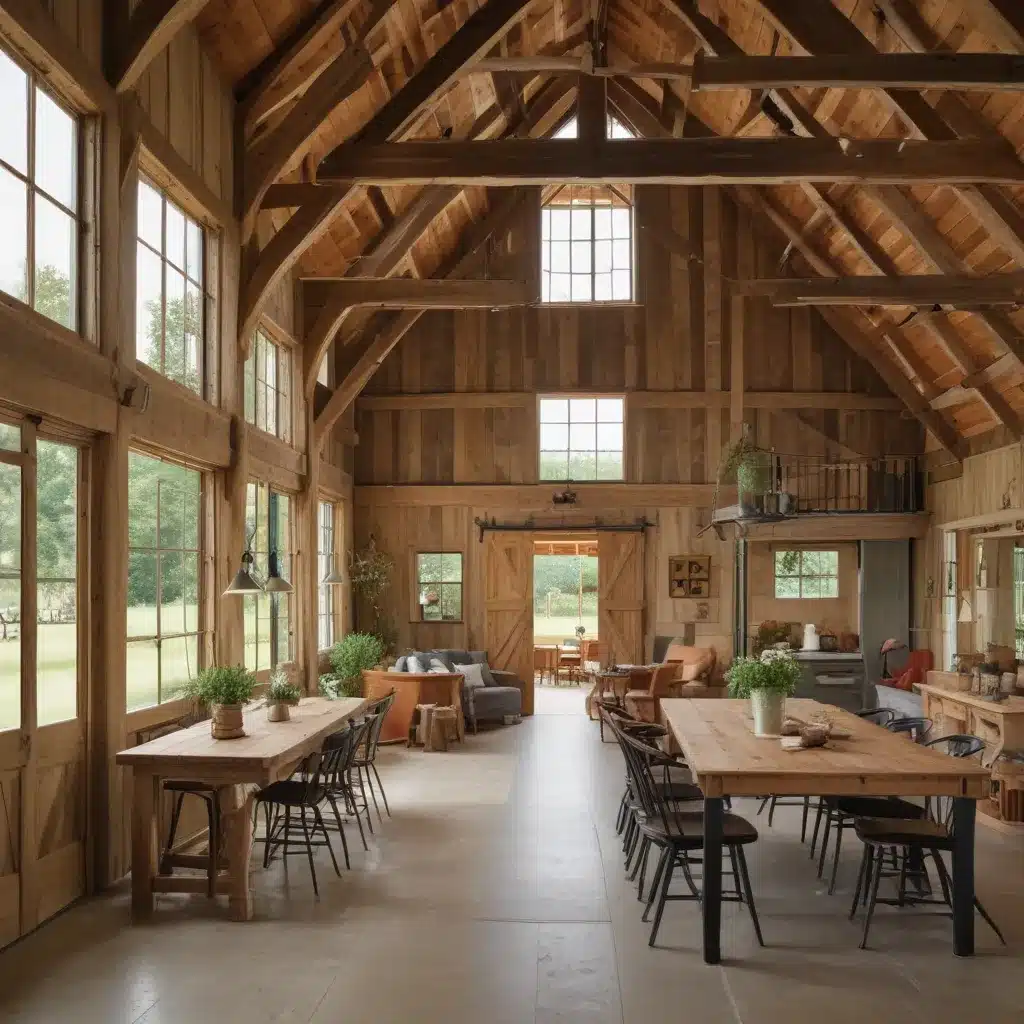 Reinvent Traditional Barns as Chic Sustainable Spaces