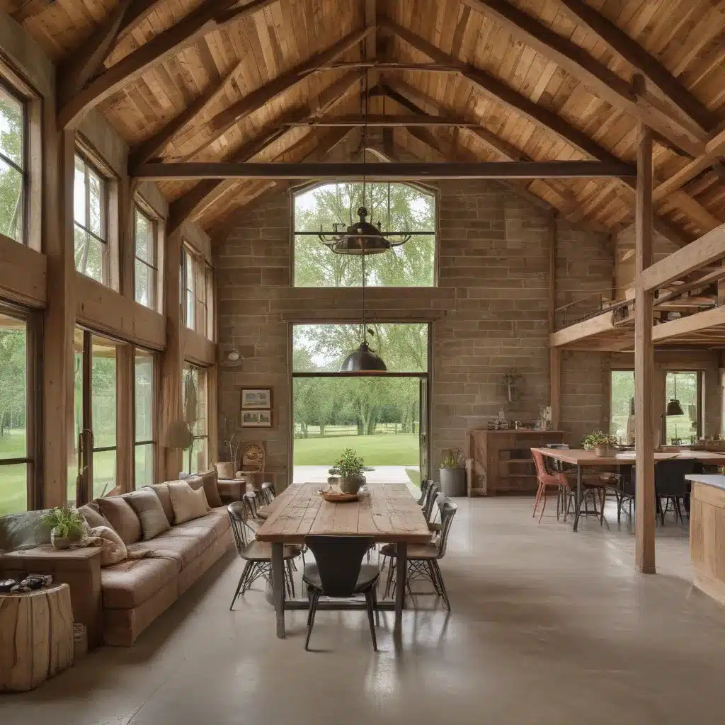 Remaking Rustic Barns into Sustainable Modern Homes