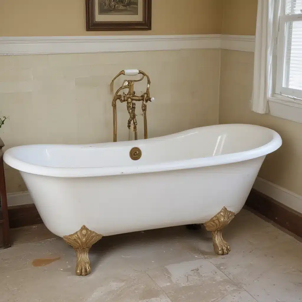 Restore an Antique Clawfoot Tub for the Bathroom