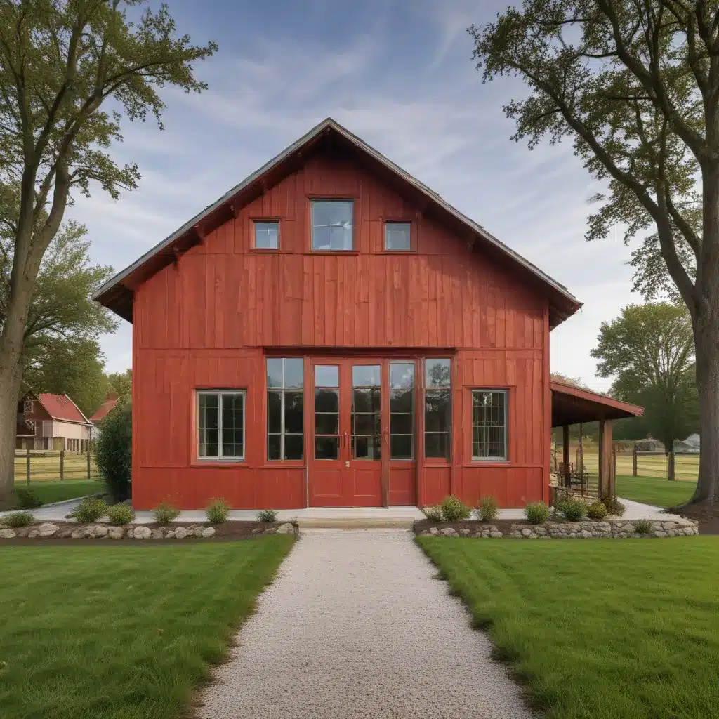 Retro Barns Made New as Sustainable Manors Retro Barns Made New as Sustainable Manors
