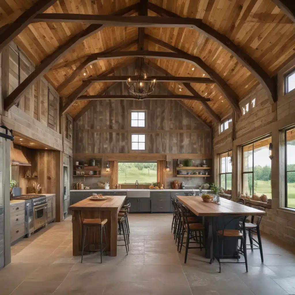 Revamping Rustic Barns With Luxurious Modern Touches