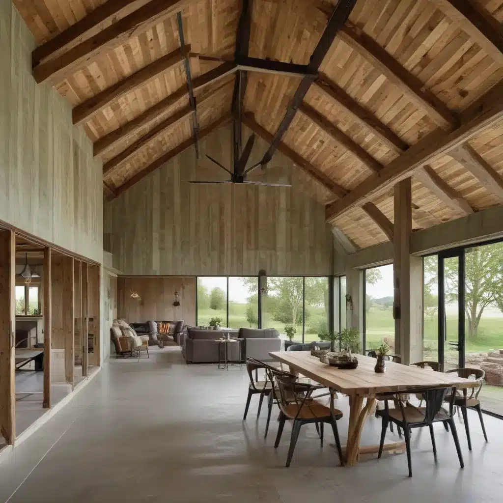 Rustic Barns Remade as Contemporary Green Residences