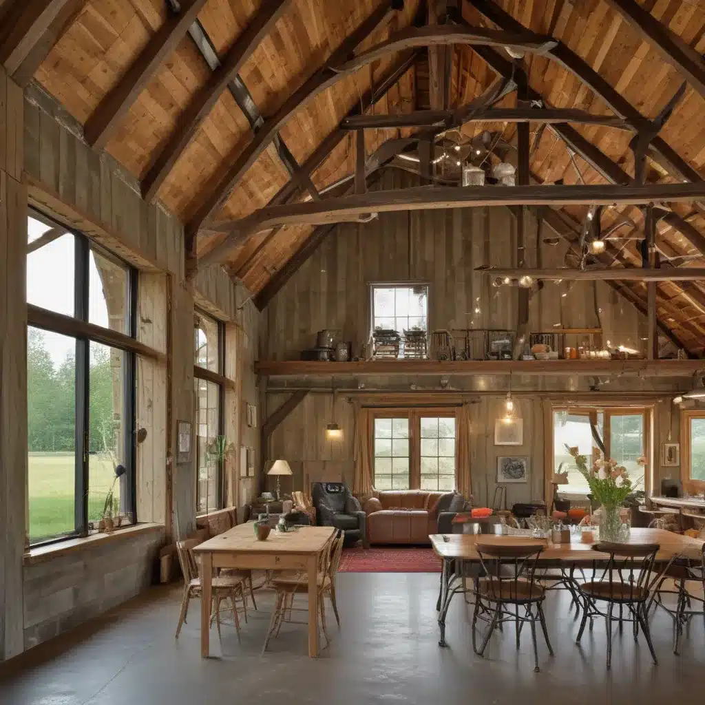 Rustic Barns Renewed as Eco-Chic Abodes