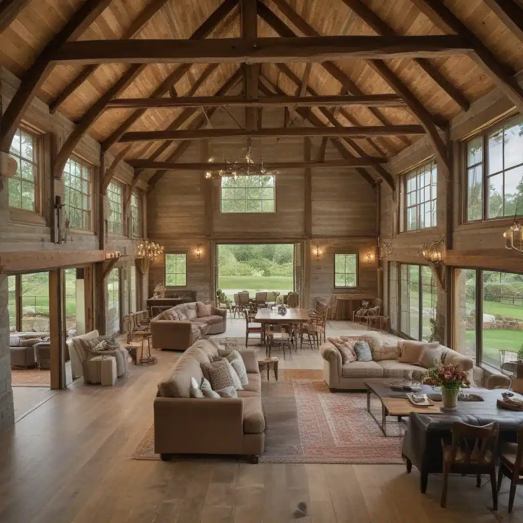 Rustic Barns Transformed Into Lavish Living