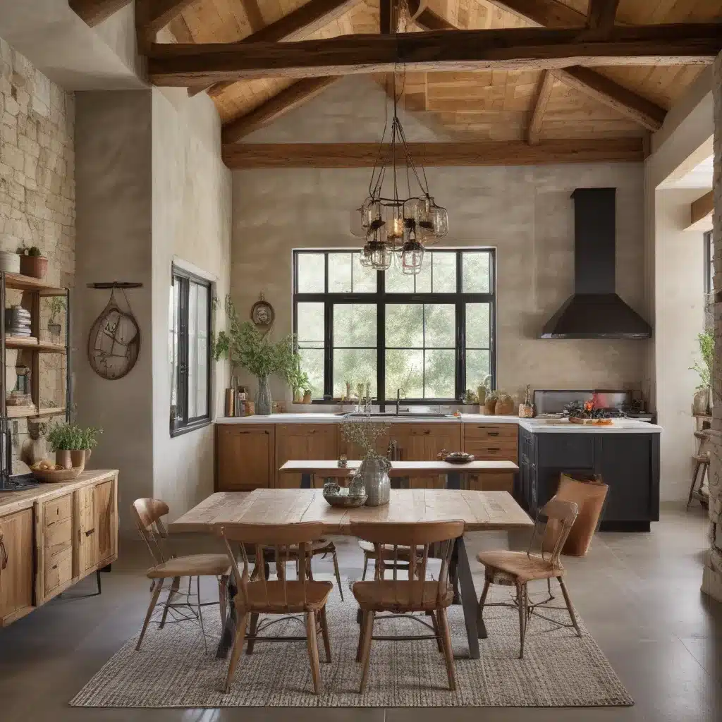 Rustic Charm Meets Contemporary Living