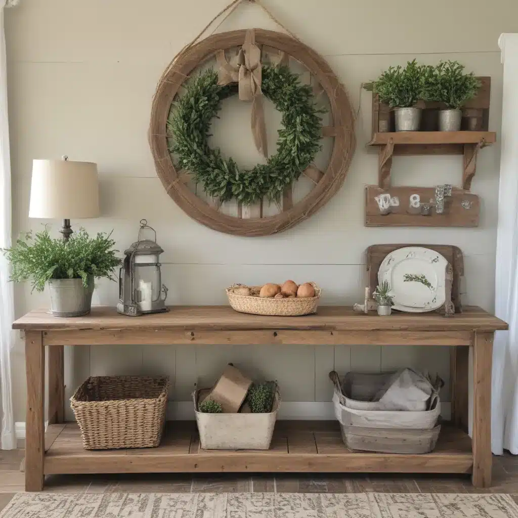 Rustic Farmhouse Style on a Budget