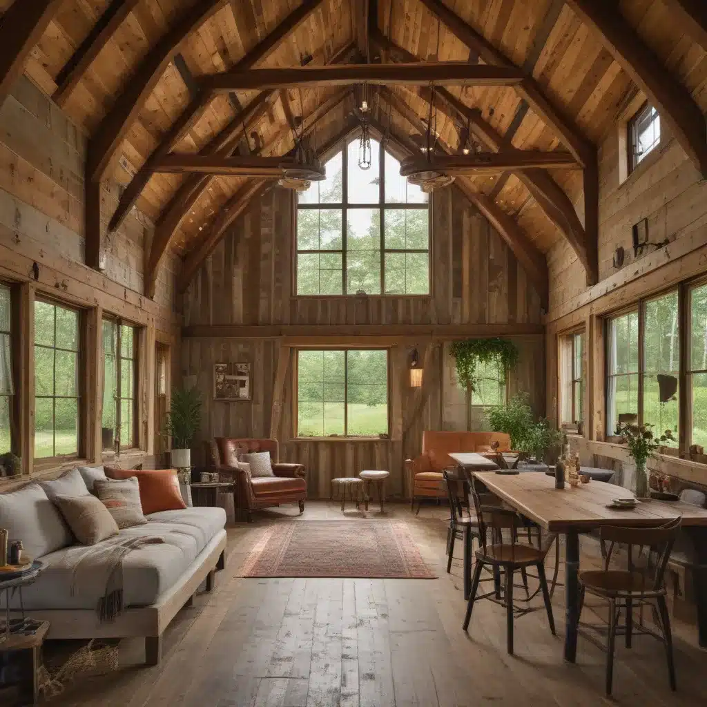Salvaged Barns Become Eco-Friendly Personal Retreats