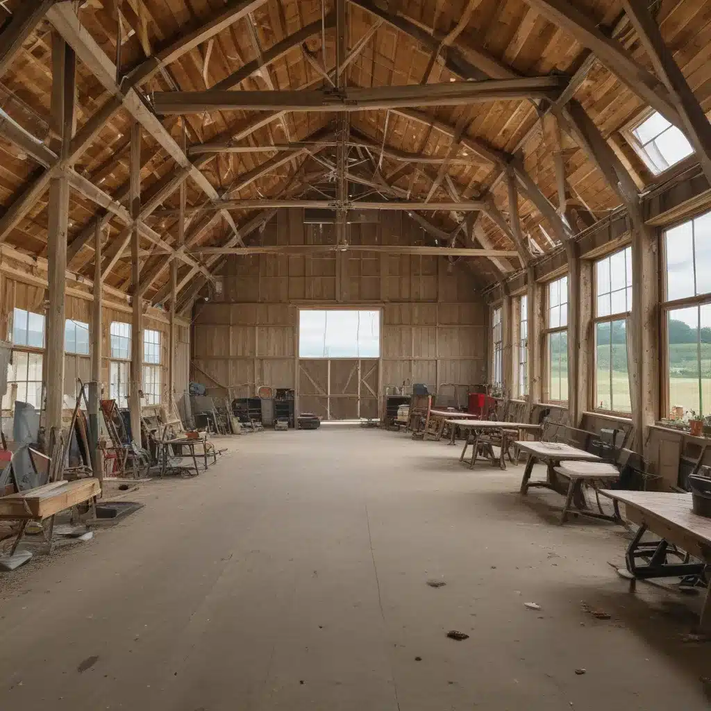 Salvaged Barns Become Sustainable Havens Once More