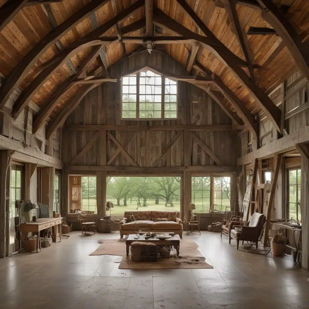 Salvaged Charm: The Allure of Repurposed Barns