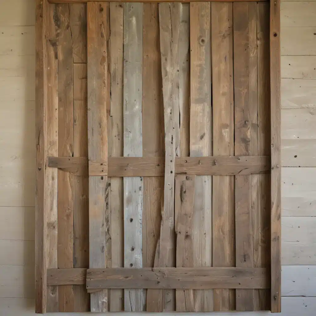 Salvaged Chic: Turning Old Barn Scraps into Home Décor