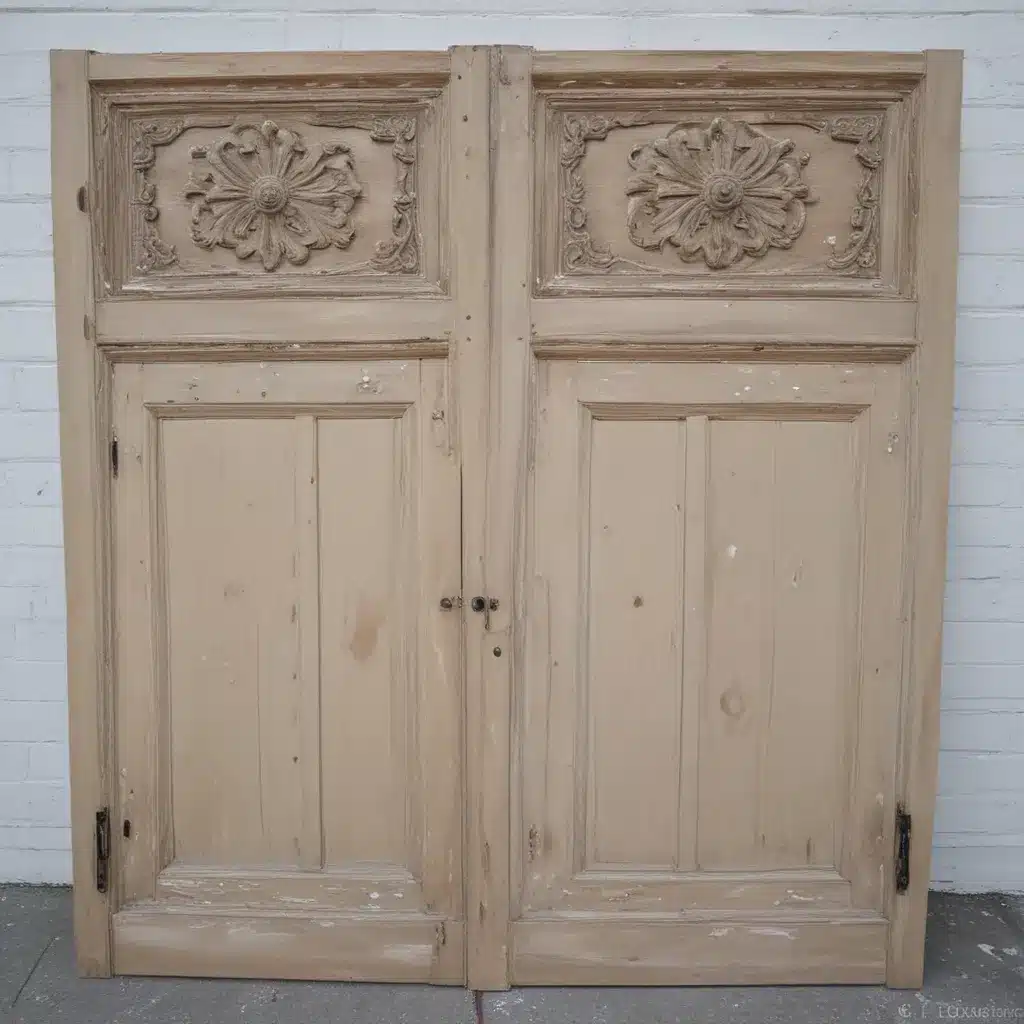 Salvaging Old Stall Doors for Shabby Chic Headboards