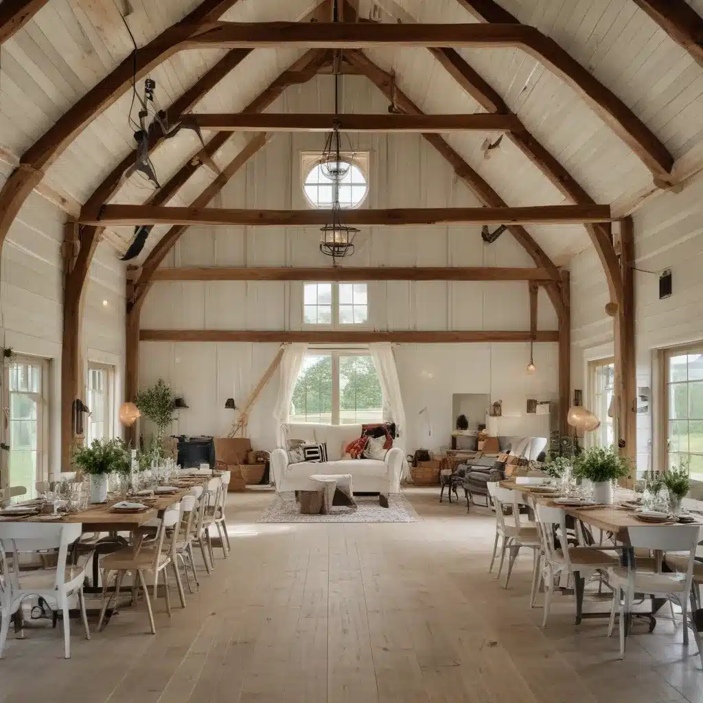 Sleek Space, Rustic Soul: Marrying Classic Barn Charm with Contemporary Comforts