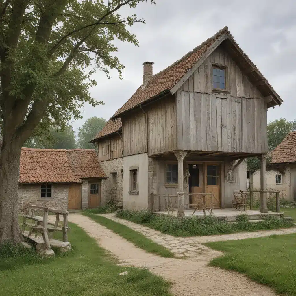 Timeworn Pastoral Buildings Remade