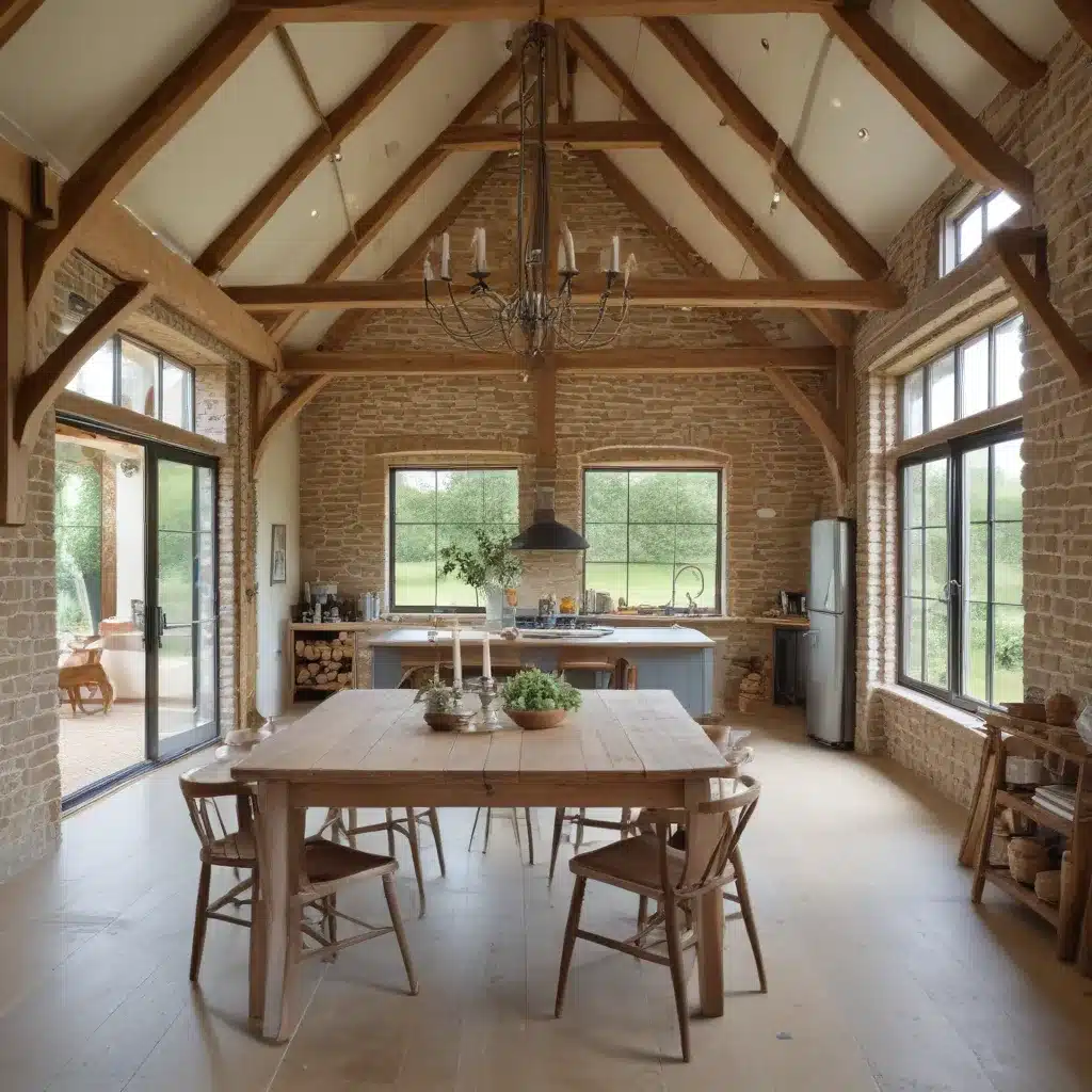 Tips for Harmoniously Blending Old and New in a Barn Conversion