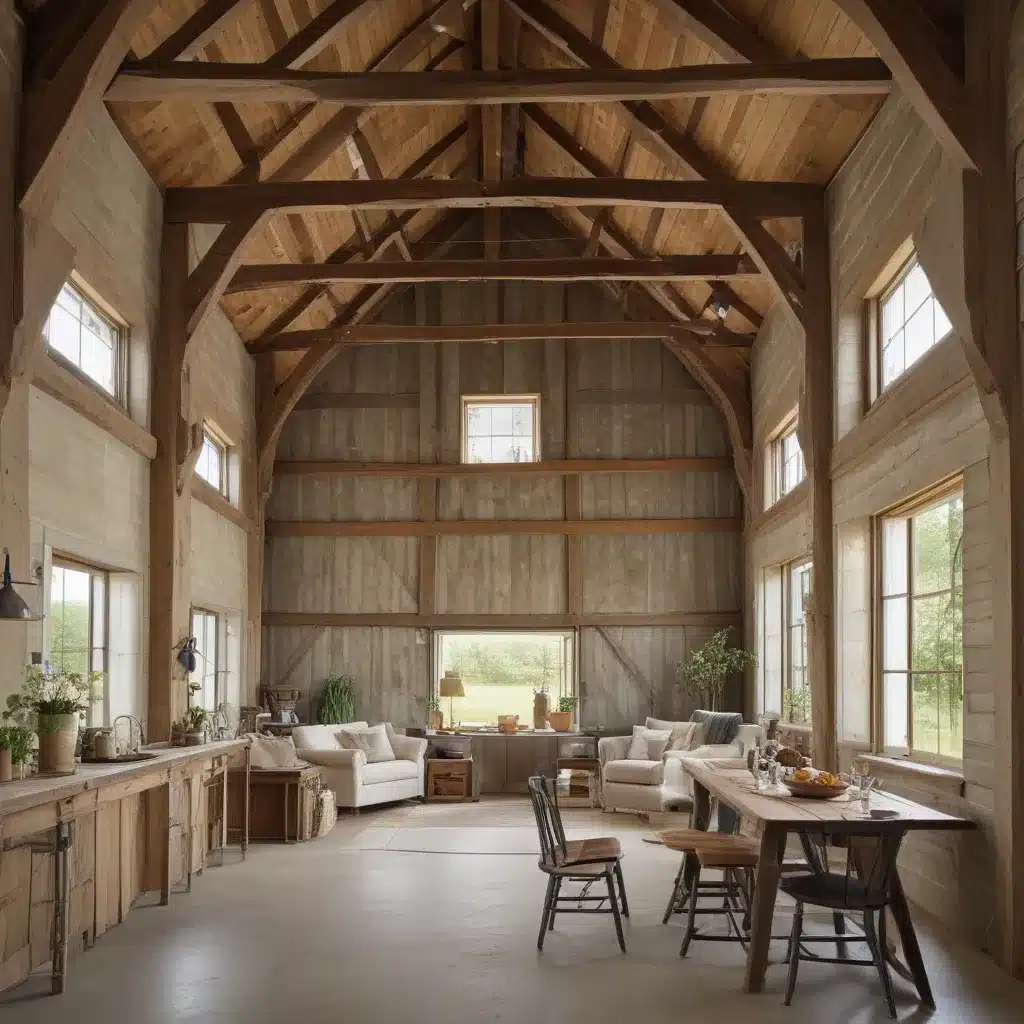 Transforming Timeworn Barns into Modern Livable Spaces