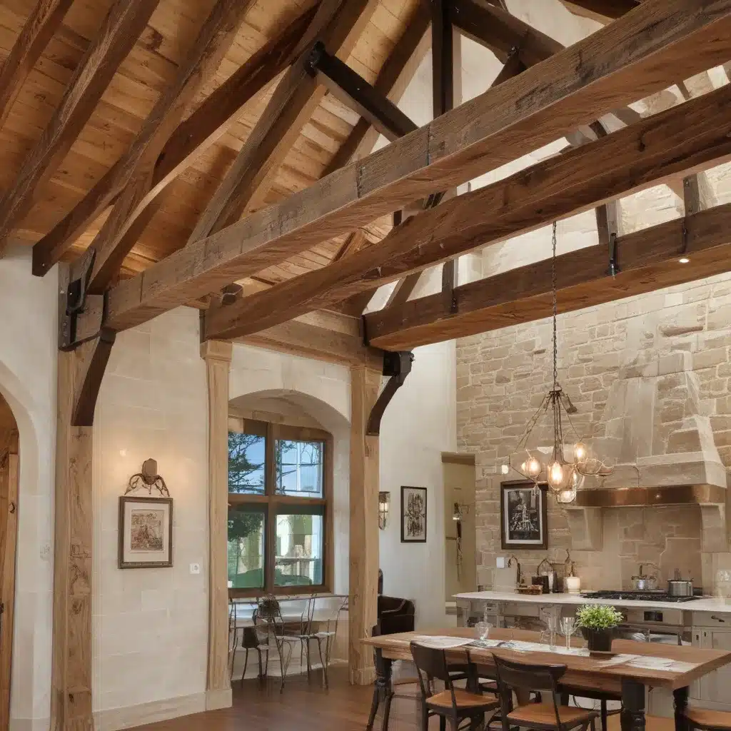 Transforming Timeworn Beams Into Striking Features