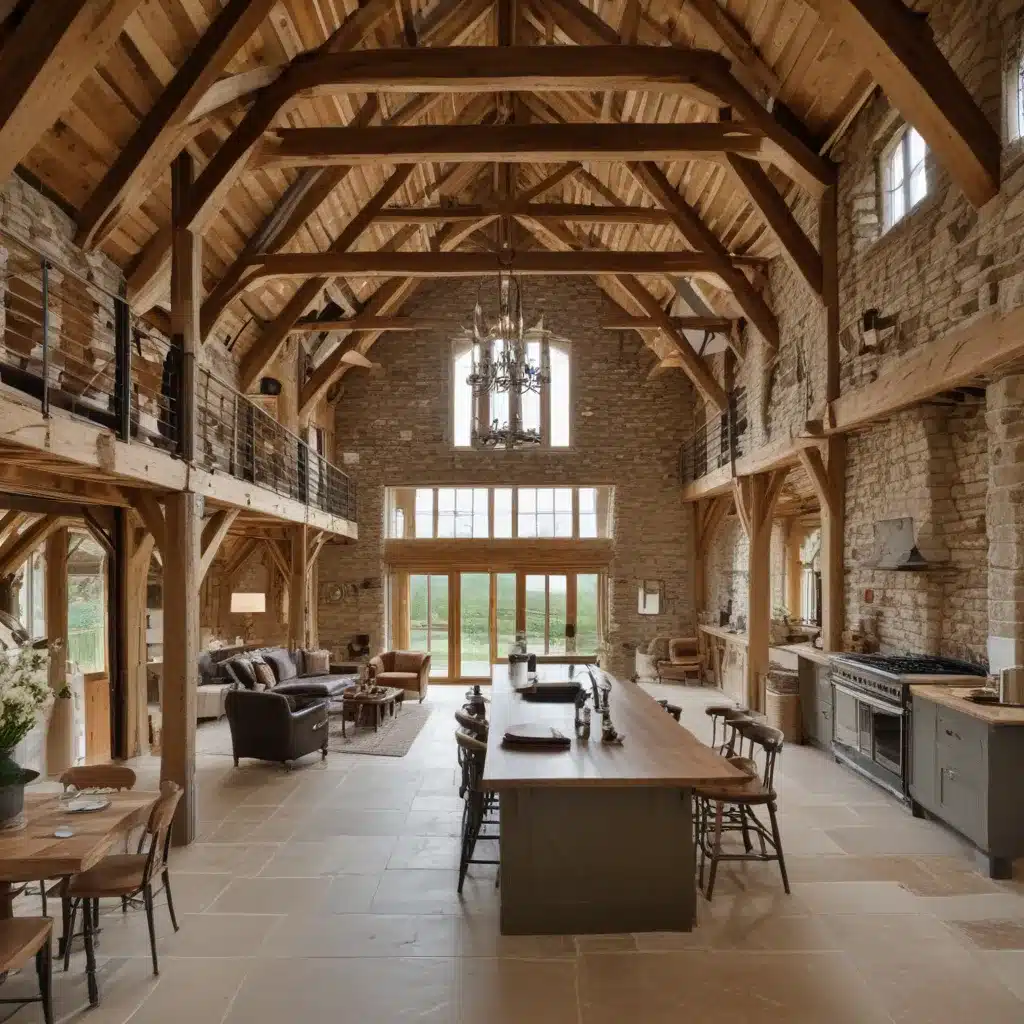 Tumbledown Barns Reworked Into Eco-Luxurious Manors